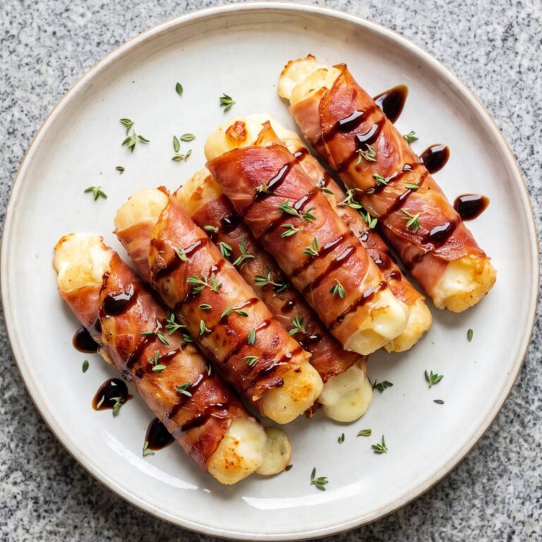 Air Fryer Prosciutto Wrapped Mozzarella