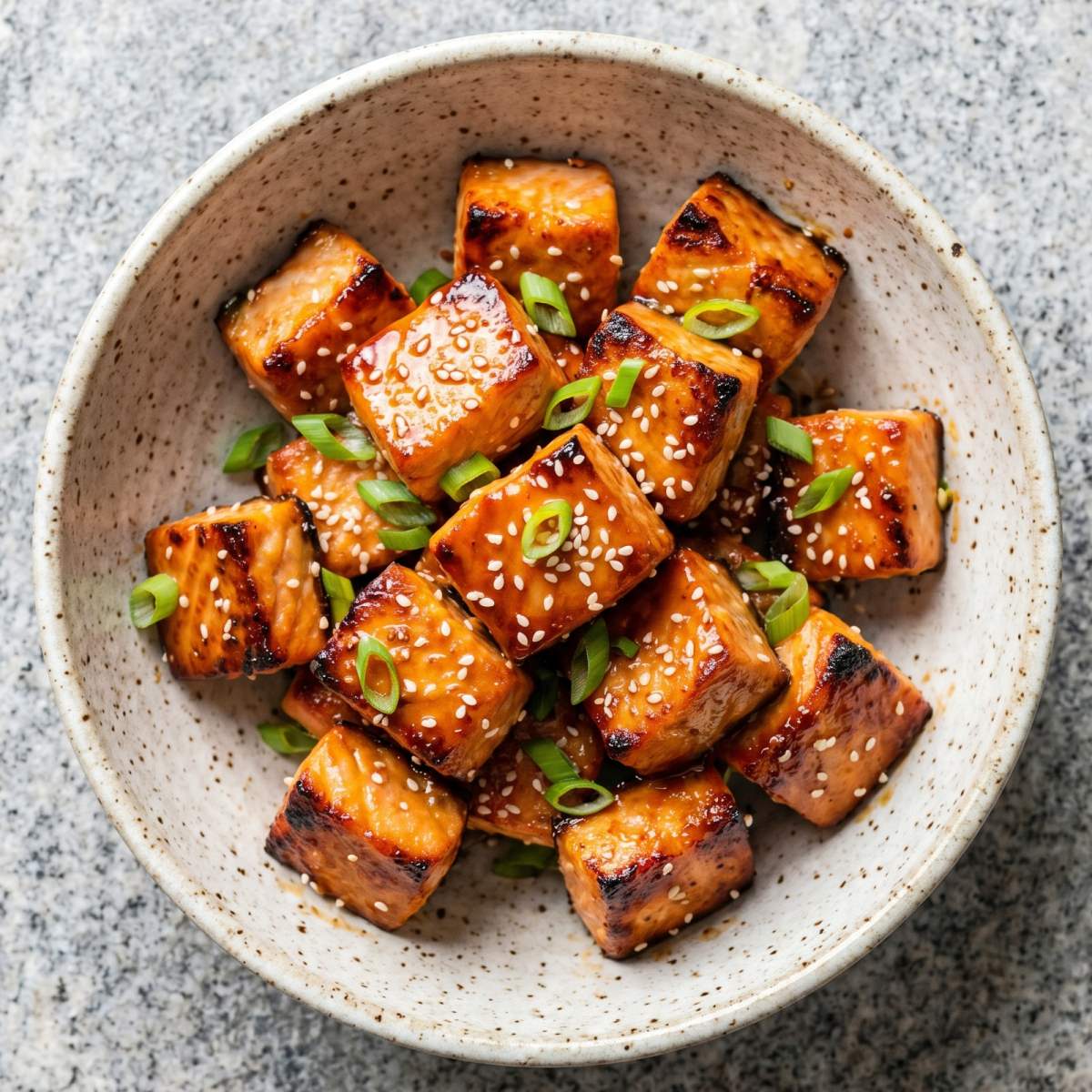 Air Fryer Salmon Bites