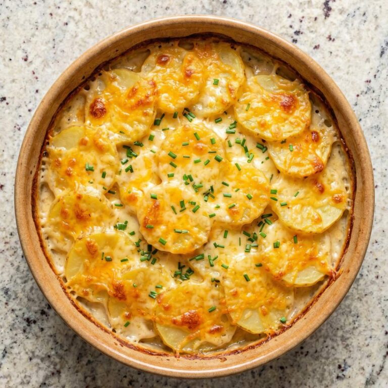 Air Fryer Scalloped Potatoes