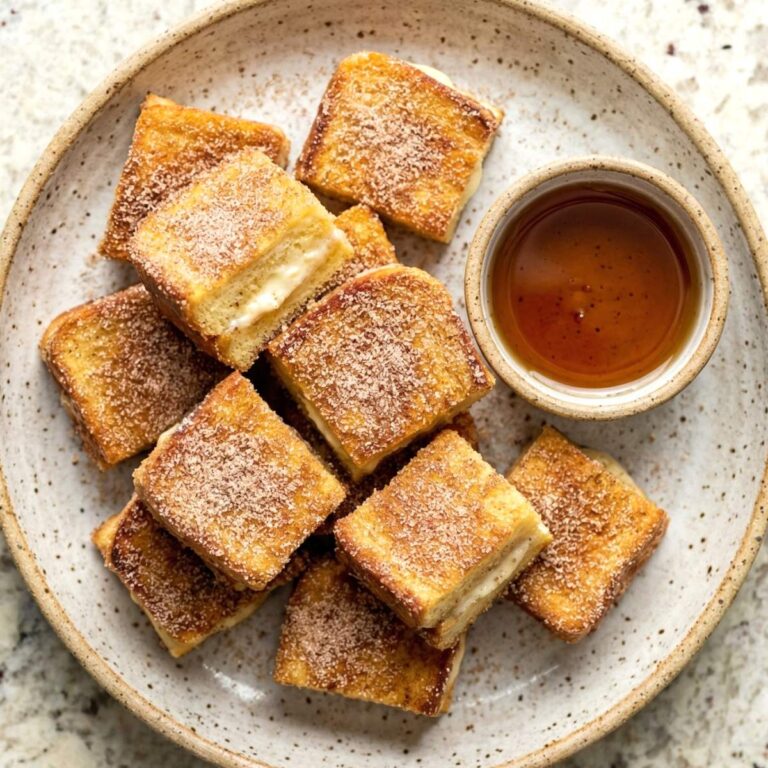 Air Fryer Stuffed French Toast Bites