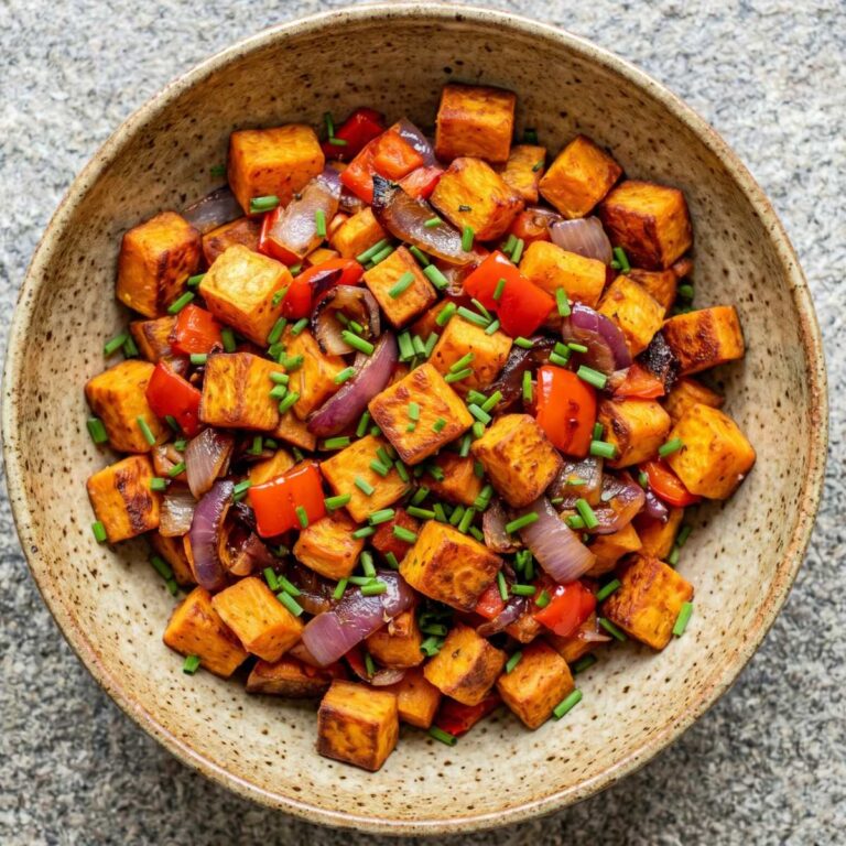 Air Fryer Sweet Potato Hash