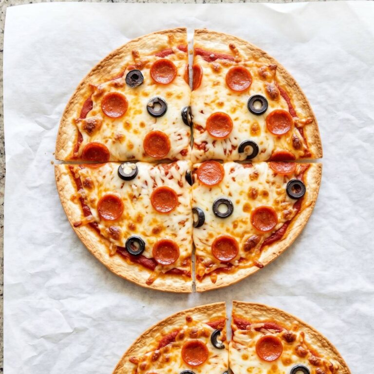 Air Fryer Tortilla Pizza