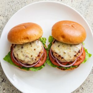 Air Fryer Turkey Burgers