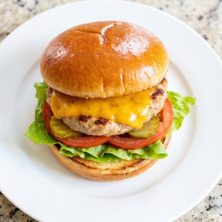 Air Fryer Turkey Burgers