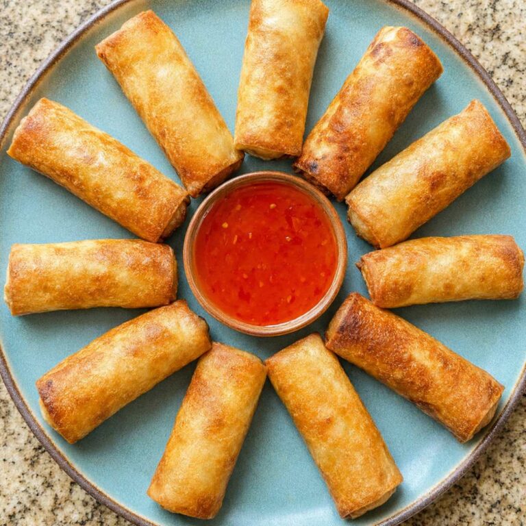 Air Fryer Vegetable Spring Rolls