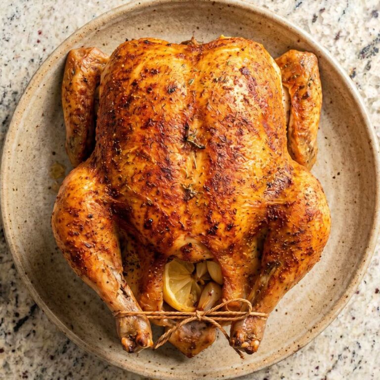 Air Fryer Whole Roasted Chicken