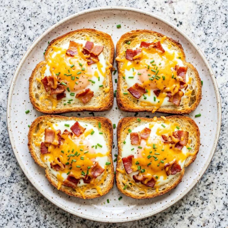 Egg Bacon Toast Air Fryer Recipe