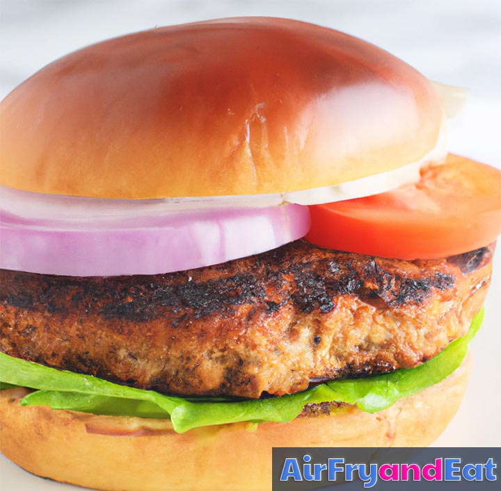 turkey burgers in the air frye